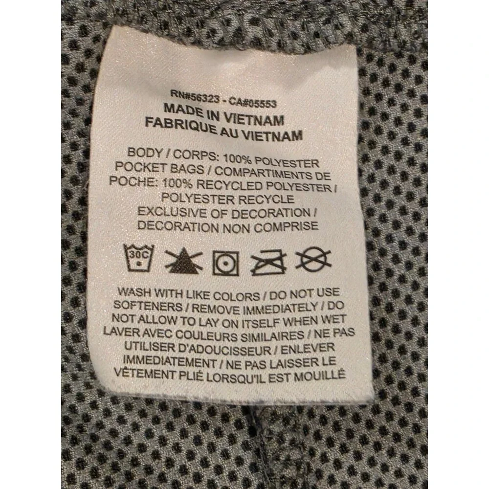 Nike Mens L Grey Dri-FIT Fleece Athletic Training Shorts Mesh Pockets CJ2009 EUC